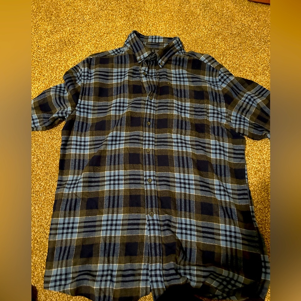 Croft and barrow flannel large tall